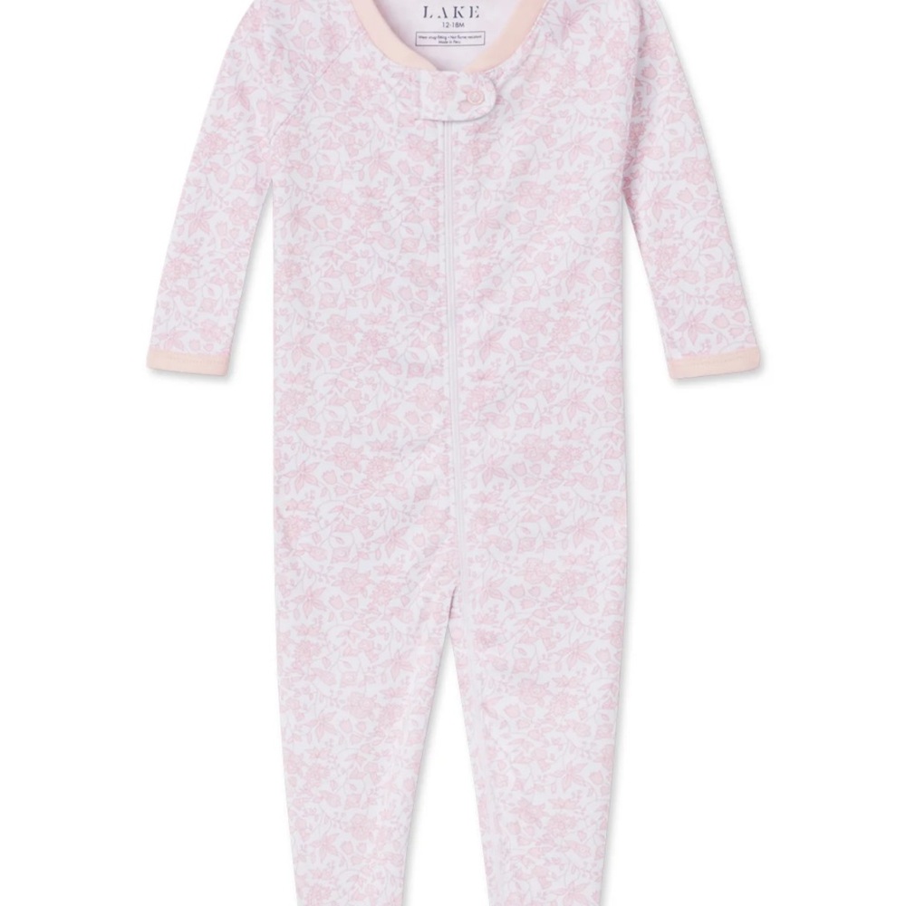 LAKE Baby Pajama Onesie